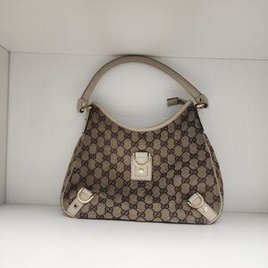 Gucci Bag Canvas and Leather